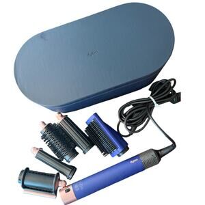 Dyson Airwrap Complete HS05 Blue Copper | Case + Attachments | Works Great
